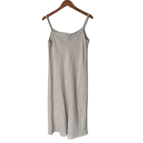 Artemesia Linen Slip Dress - Picture 1 of 8